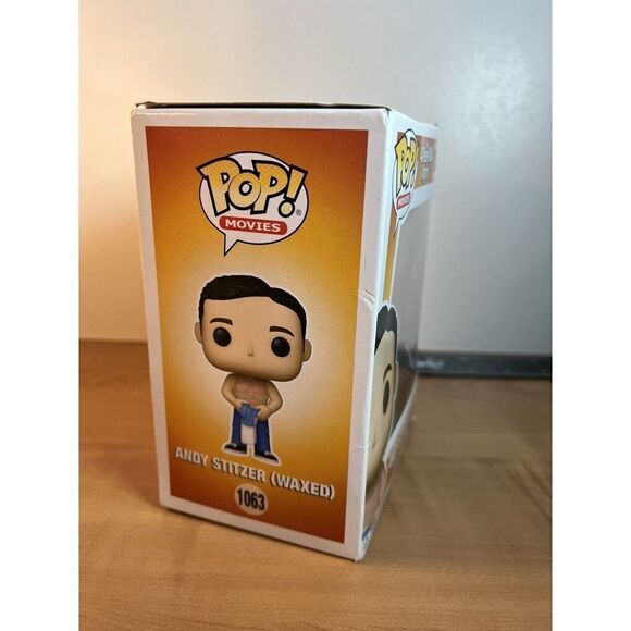 Funko POP! Andy Stitzer (Waxed) #1063 40-Year-Old Virgin Vinyl Figure 2021 - Picture 7 of 8